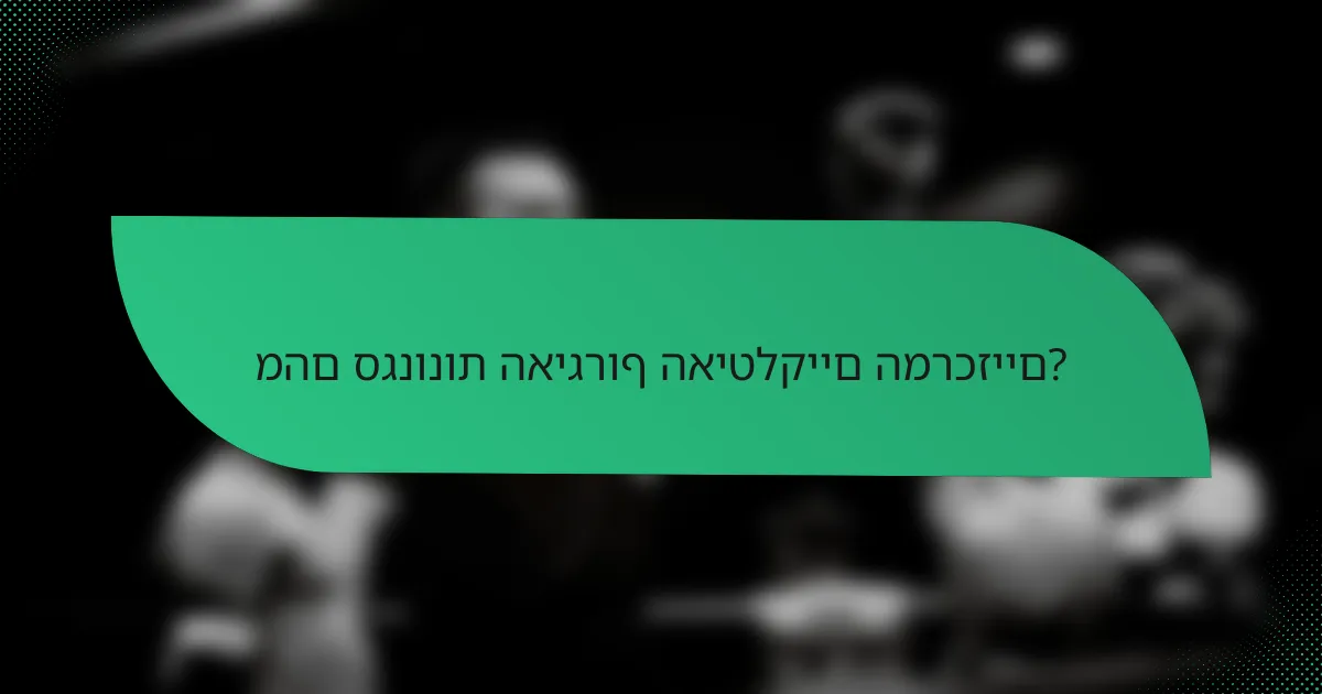 מהם סגנונות האיגרוף האיטלקיים המרכזיים?
